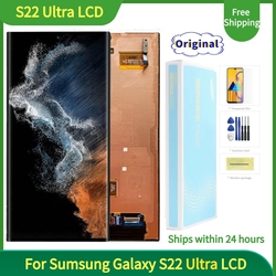 Pièces originales écran super AMOLED pour samsung Galaxy S22 ULTRA 5G LCD sm-g998 G9980 G998F/D écran tactile numériseur small picture n° 1
