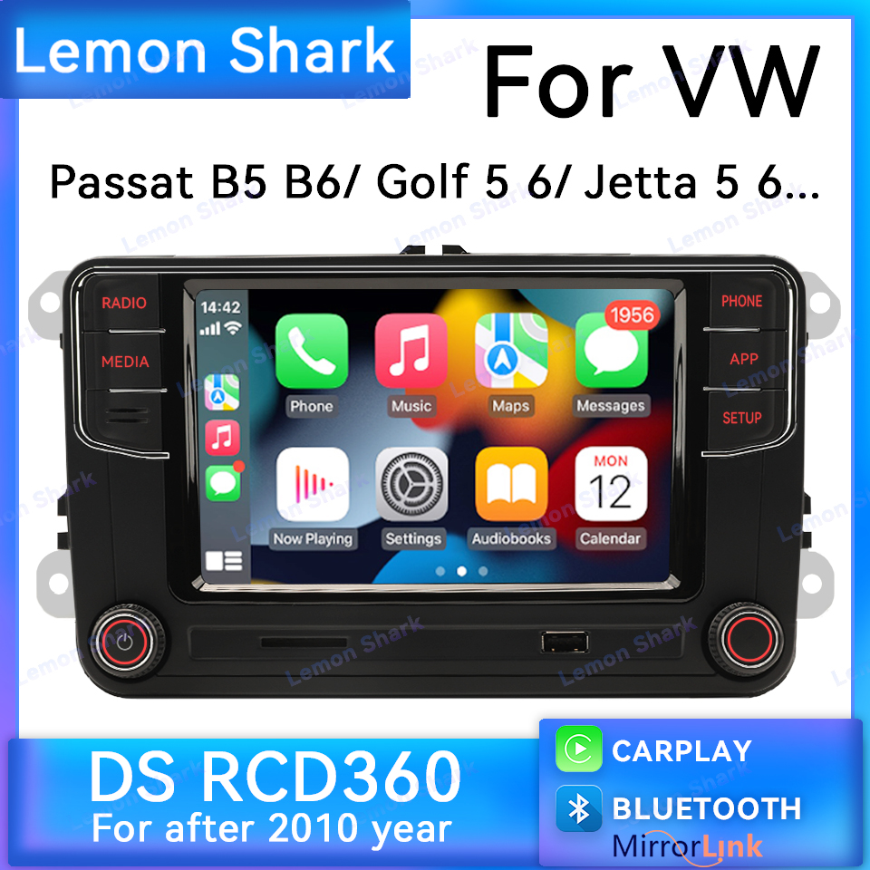 Deasy RCD360 MIB Carplay Autoradio Bluetooth Headunit USB Carte SD pour VW aprÃ¨s 2010 ans Jetta MK5 6 Caddy Golf 5 6 Passat 5 6 CC POLO n° 1