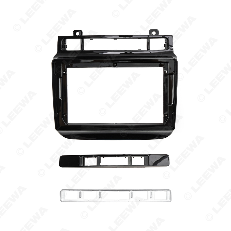 LEEWA – adaptateur de cadre Audio Fascia pour Volkswagen Touareg 11-17, grand écran 9 pouces, Kit de montage de panneau de tableau de bord 2din # CA7443 n° 3