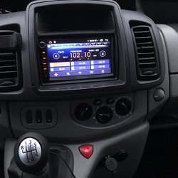 FaÃ§ade d'autoradio avec adaptateur de plaque de panneau DVD, kit de tableau de bord stÃ©rÃ©o, 2Din, Nissan Primastar, Renault Trafic II, Opel Vivaro 2011 + small picture n° 6