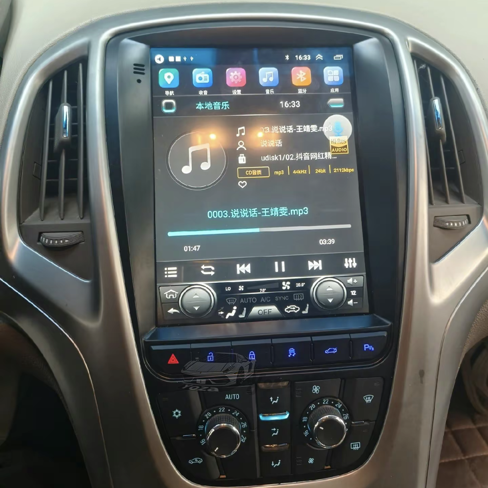 Yoza-Autoradio Carplay Android 11, Navigation GPS, WIFI, Limitation de l'Écran, Lecteur pour Opel Astra J, Buick, Excelle XT, 2009-2015 n° 2