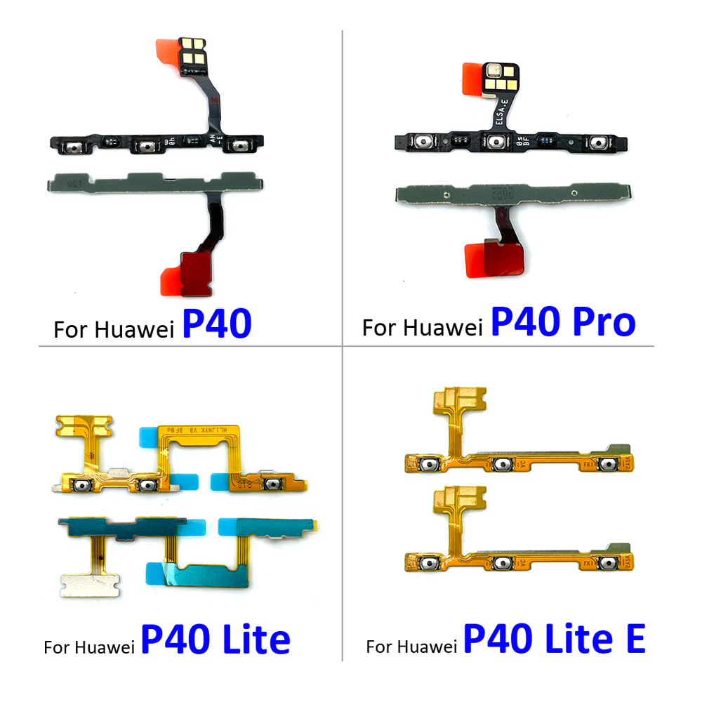 Bouton latÃ©ral de remplacement pour Huawei P9 Plus, P10 Lite, P20 Pro, P30, P40 Lite E, P40 Lite, 5G n° 3