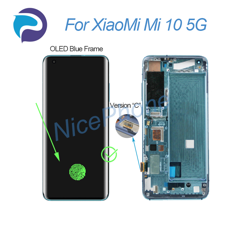 Ã‰cran tactile LCD pour Xiaomi Mi 10 5G, 2340x1080 MeurJ2G n° 6