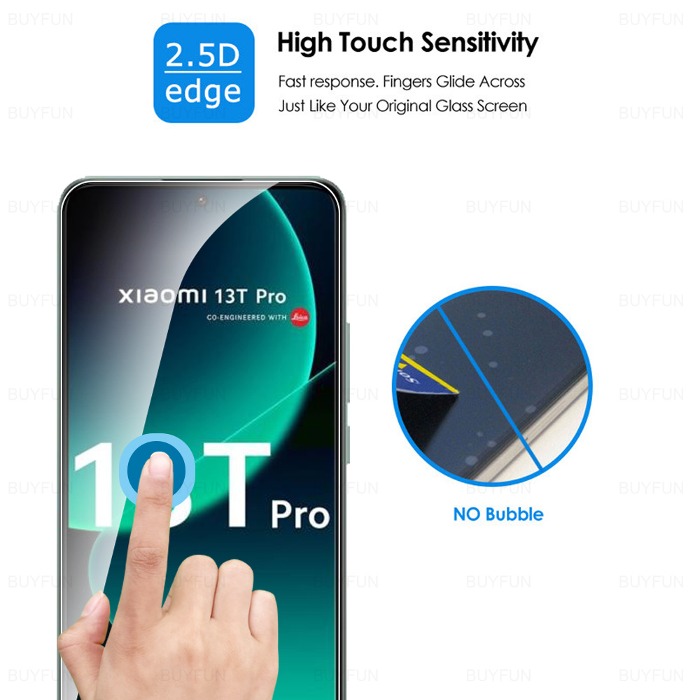 Protecteur d'Ã©cran en verre pour Xiaomi Mi 13 T Pro 5G, verre Guatemala, 3 piÃ¨ces n° 4