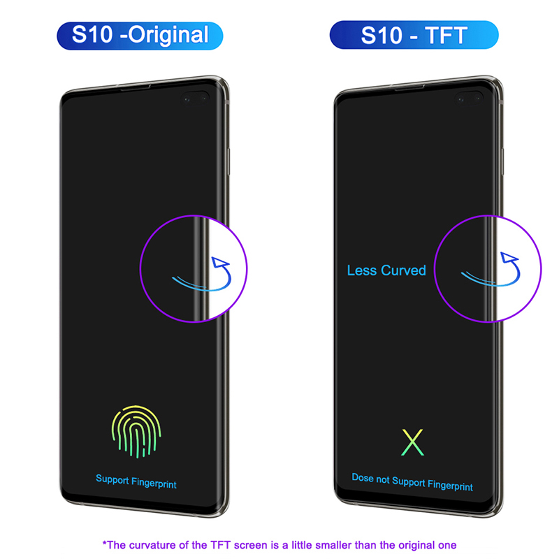 Ã‰cran tactile LCD avec cadre pour Samsung Galaxy S10, piÃ¨ces de panneau de HÃ©bergements eur, original, nouveau, G973F, G973A, G973U, G973F, DS n° 4