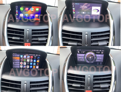 Autoradio Android 7 , GPS, DSP, RDS, stéréo, sans DVD, lecteur CarPlay, pour voiture KIT 207 CC (2006-2015) small picture n° 2