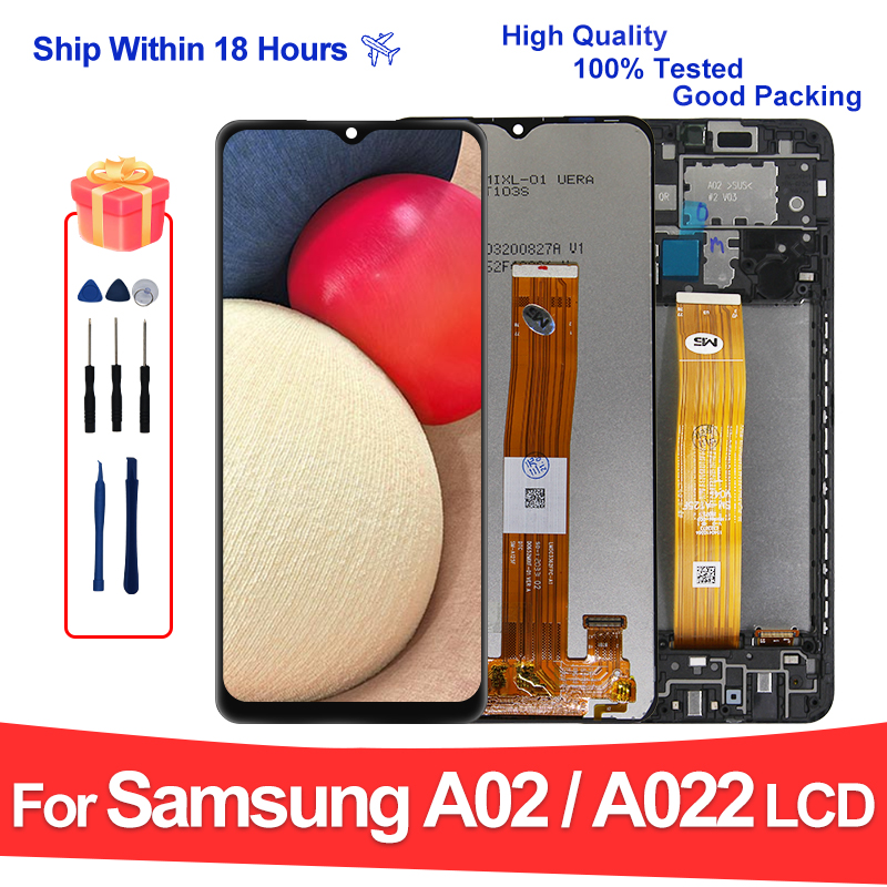 6.5 en effet pour Samsung Galaxy A02 LCD A022F Ã©cran tactile HÃ©bergements eur pour Samsung A022M A022M/DS A022G LCD SM-A022F/DS affichage n° 1