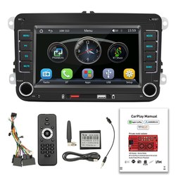 2 Din voiture hd 7 pouces android autoradio RDS Airplay vidÃ©o multimÃ©dia CarPlay sans fil stÃ©rÃ©o de voiture, les volkswagen/siÃ¨ge/skoda/passat/golf/polo