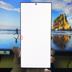 Écran tactile LCD avec châssis pour Samsung Galaxy S22 Ultra 5G S908B S908U, original, 6.8 small picture n° 2