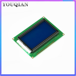 Module LCD avec rÃ©troÃ©clairage pour Ardu37, port parallÃ¨le hospite64, Ã©cran bleu 128, 5V, 12864 points, ST7920 small picture n° 5