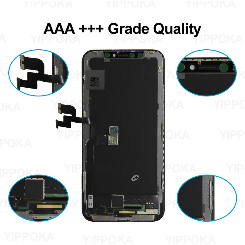 Ensemble Ã©cran tactile LCD OLED, pour iPhone X Poly XS Max 11 12 Pro Max 13 Mini n° 3