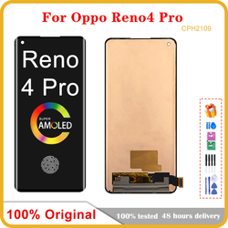 6.5 Original Pour Oppo Reno4 Pro LCD Affichage Écran Tactile Numériseur Pour Oppo Reno 4 Pro CPH2109 PDNM00 CPH2089 LCD