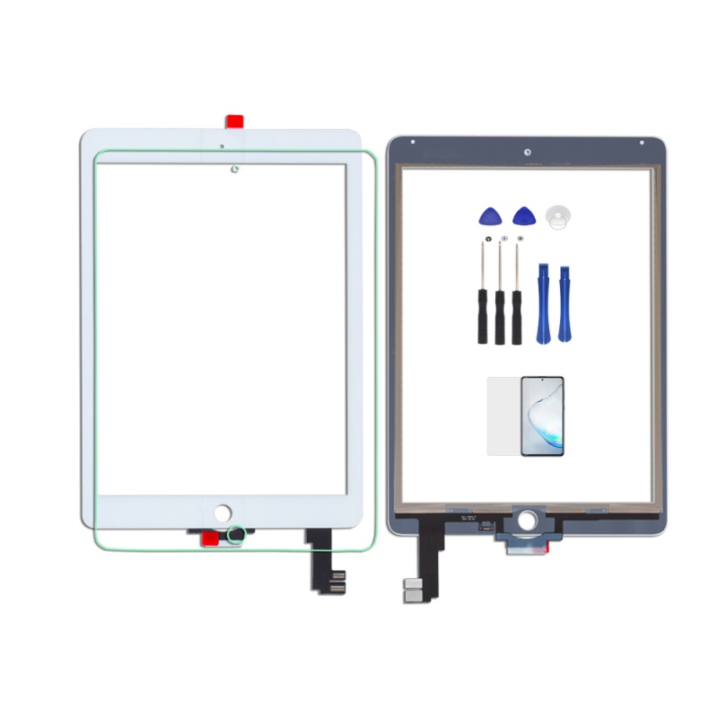 Écran tactile en verre pour iPad Air 2 A1567 A1566, avec câble flexible, outils gratuits, qualité supérieure n° 3