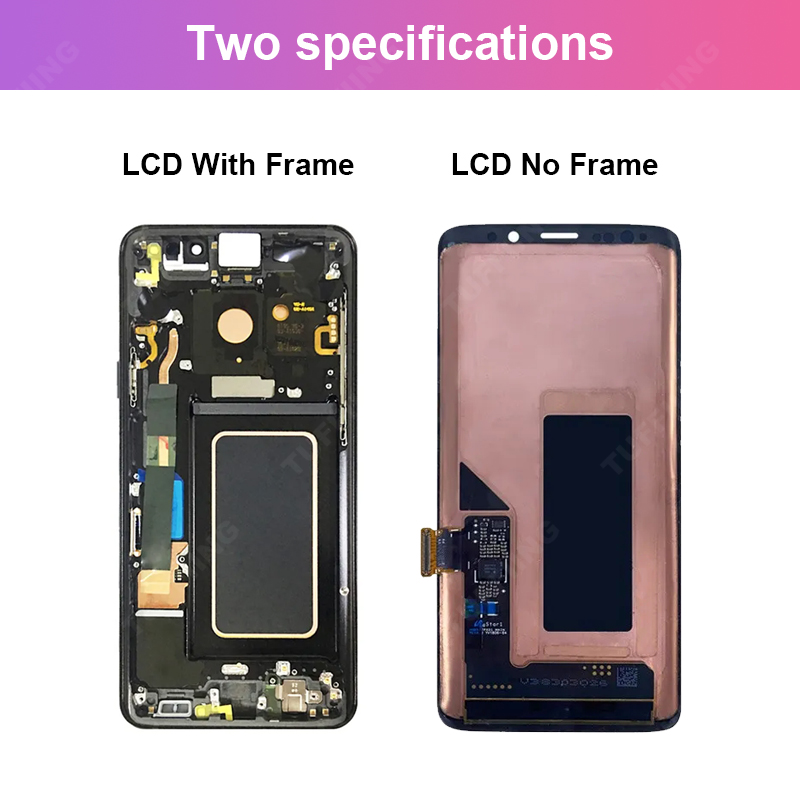 SUPolLAMOLED-Ã‰cran tactile LCD de remplacement avec chÃ¢ssis, sans brÃ»lure ni ombre, pour Samsung S9 Plus, 100% original n° 2