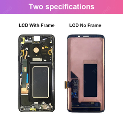 SUPolLAMOLED-Ã‰cran tactile LCD de remplacement avec chÃ¢ssis, sans brÃ»lure ni ombre, pour Samsung S9 Plus, 100% original small picture n° 2