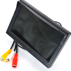 Moniteur de voiture TFT LCD numÃ©rique, entrÃ©e vidÃ©o bidirectionnelle ou barrage sans fil, camÃ©ra de recul, stationnement, Ã©cran 16:9, 5 pouces, 800x480 small picture n° 6