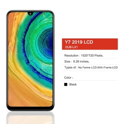 Pour Huawei Y7 2019 LCD Écran Tactile Avec Cadre Pour Y7 Premier 2019 DUB-LX3 DUB-L23 DUB-LX1 lWind small picture n° 2