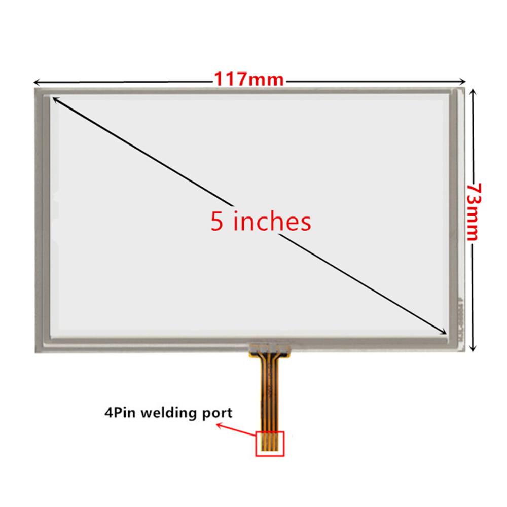 Ã‰cran tactile LCD de remplacement, 5 pouces, pour Navigation multimÃ©dia n° 6