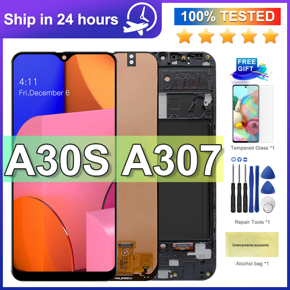 Ensemble Ã©cran tactile LCD de remplacement, pour Samsung Galaxy A30s A307F A307 A307JoyLCD, 100% testÃ© n° 1