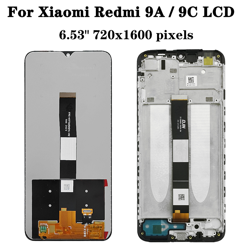 Ensemble Ã©cran tactile LCD avec chÃ¢ssis, pour Xiaomi Redmi 9 9A 9C M2004J19AG M2004J19C, original n° 4