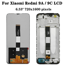 Ensemble Ã©cran tactile LCD avec chÃ¢ssis, pour Xiaomi Redmi 9 9A 9C M2004J19AG M2004J19C, original small picture n° 4