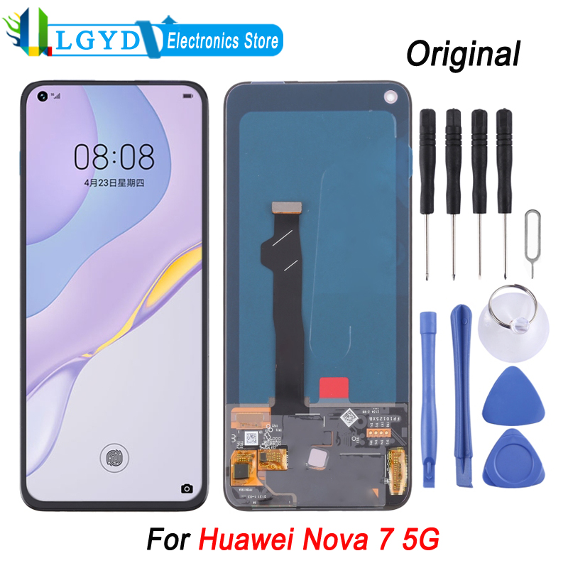 Ensemble complet Ã©cran LCD et numÃ©riseur, pour Huawei Nova 7 5G, Original n° 1