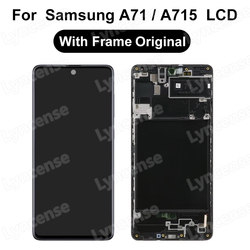 Original pour Samsung Galaxy A71 A715F Ã©cran LCD avec Ã©cran tactile HÃ©bergements eur assemblÃ©e SM-A715F/DS SM-A715F/DSN A715W Ã©cran LCD small picture n° 4