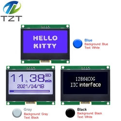 TZT â€“ panneau d'affichage graphique LCM 12864x64 pour Arduino, Module LCD IIC 128x64, I2C ST7567S small picture n° 5