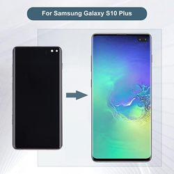 Kit de remplacement d'Ã©cran tactile LCD avec cadre, pour Samsung Galaxy S10 Plus G975f G975u G975w small picture n° 3