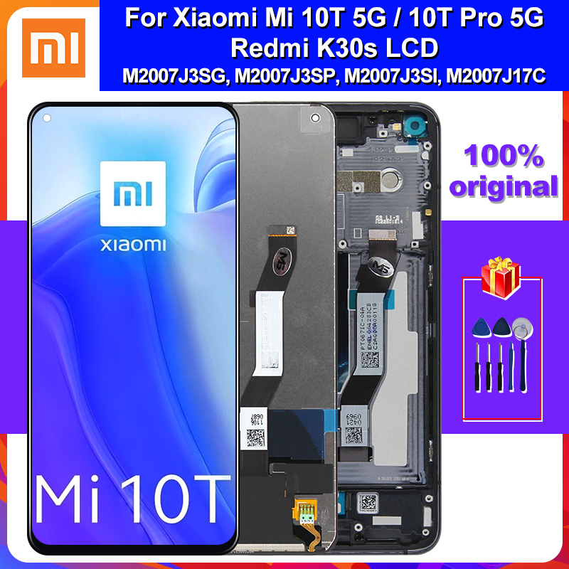 Ã‰cran LCD d'origine pour Xiaomi Mi 10T 5G 10T Pro 5G, piÃ¨ces de rechange pour Redmi K30s, MPF J3SC, 6.67 en effet n° 1