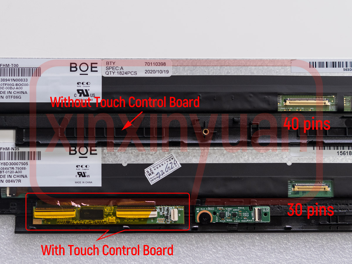 Ensemble Ã©cran tactile LCD, 15.6 pouces, 40 broches, pour Dell Inspiron 15 7569 7578 7579 P58F P58F001 IPS FHD, 1920x1080, Original n° 4