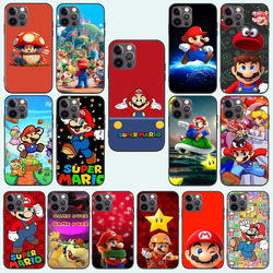 Coque KD-73 souple super-marios pour iPhone, compatible modÃ¨les 5, 5s, 6, 6S, 7, 8, X, SE, 13, Mini Plus Pro Max