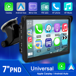 Autoradio universel pour toutes les voitures, Carplay, Android Auto, vidÃ©o, Bluetooth, Ã©cran tactile complet, FM, AUX, limitation, 2 Din small picture n° 1