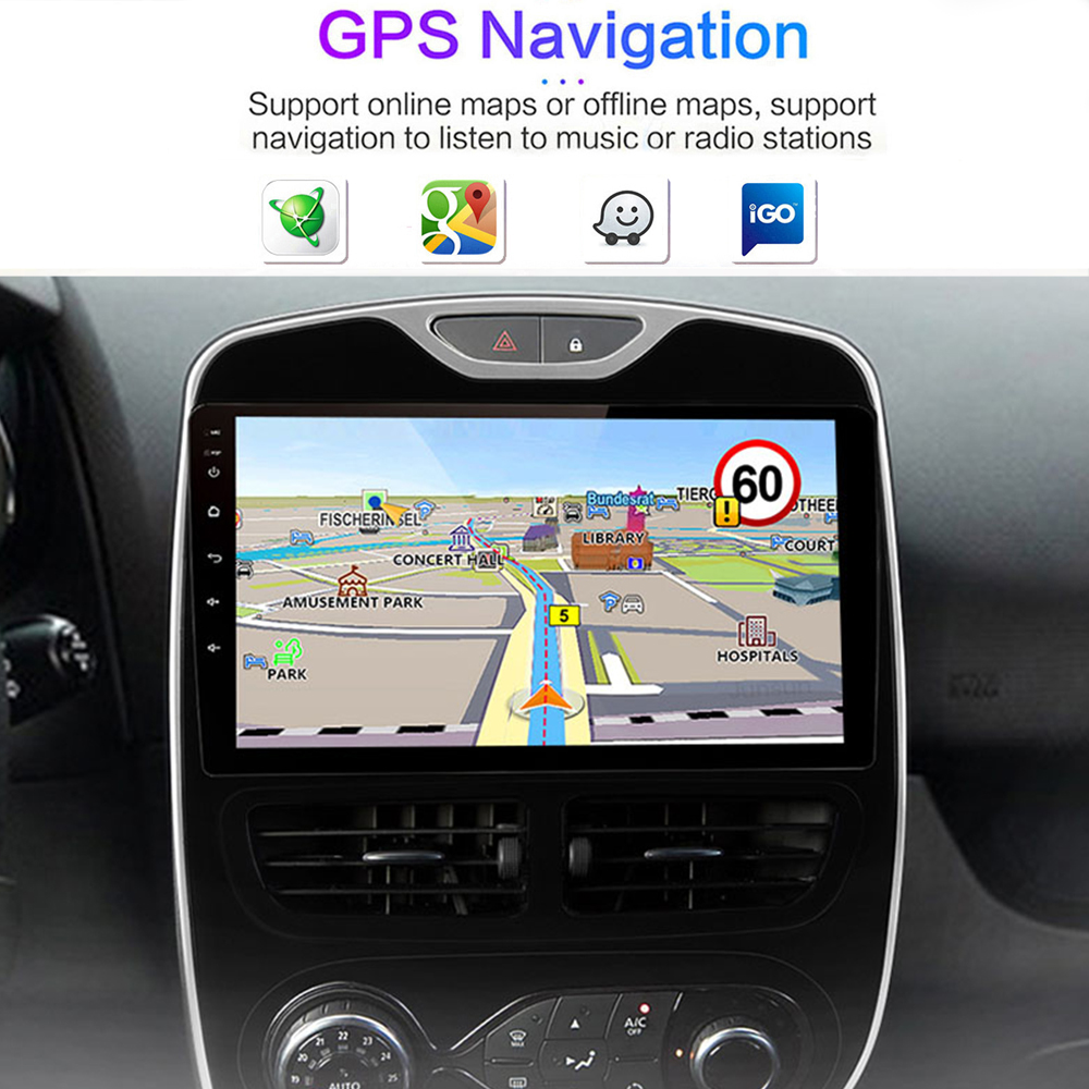 Autoradio Android pour Renault Clio 4 (2012-2016), Navigation GPS, DSP, Lecteur Audio/VidÃ©o StÃ©rÃ©o, 2Din n° 5