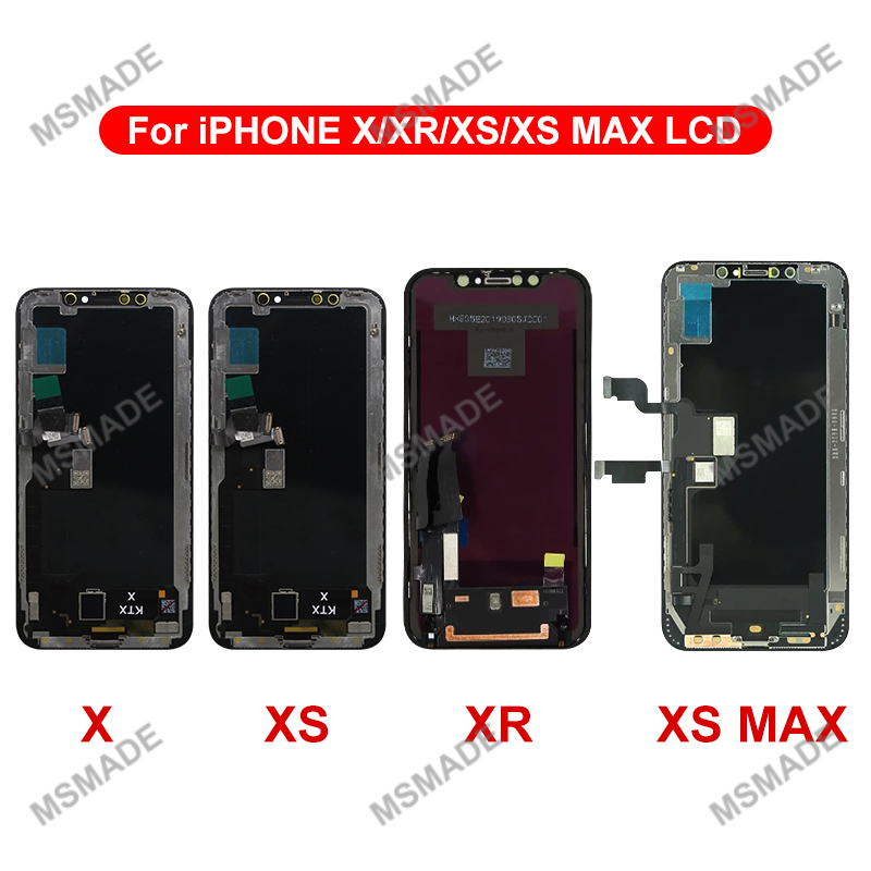 Ensemble écran tactile LCD 3D de remplacement, AAA +++, pour iPhone X Poly XS XS MAX 11 Pro Max 12 Pro n° 2