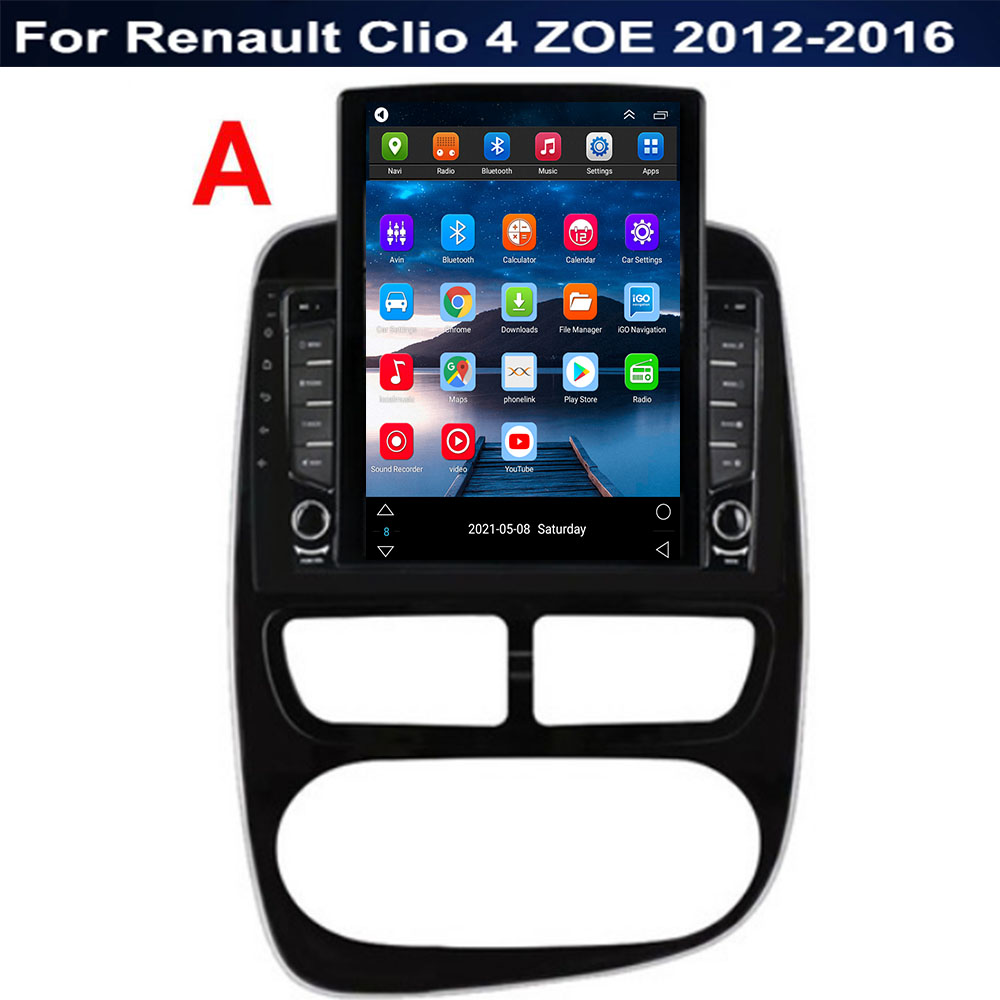 Autoradio Android 12 pour Renault Clio 4 ZOE 2012-2035, Lecteur VidÃ©o, StÃ©rÃ©o, GPS, Carplay, DSP, RDS, 2 Din n° 3