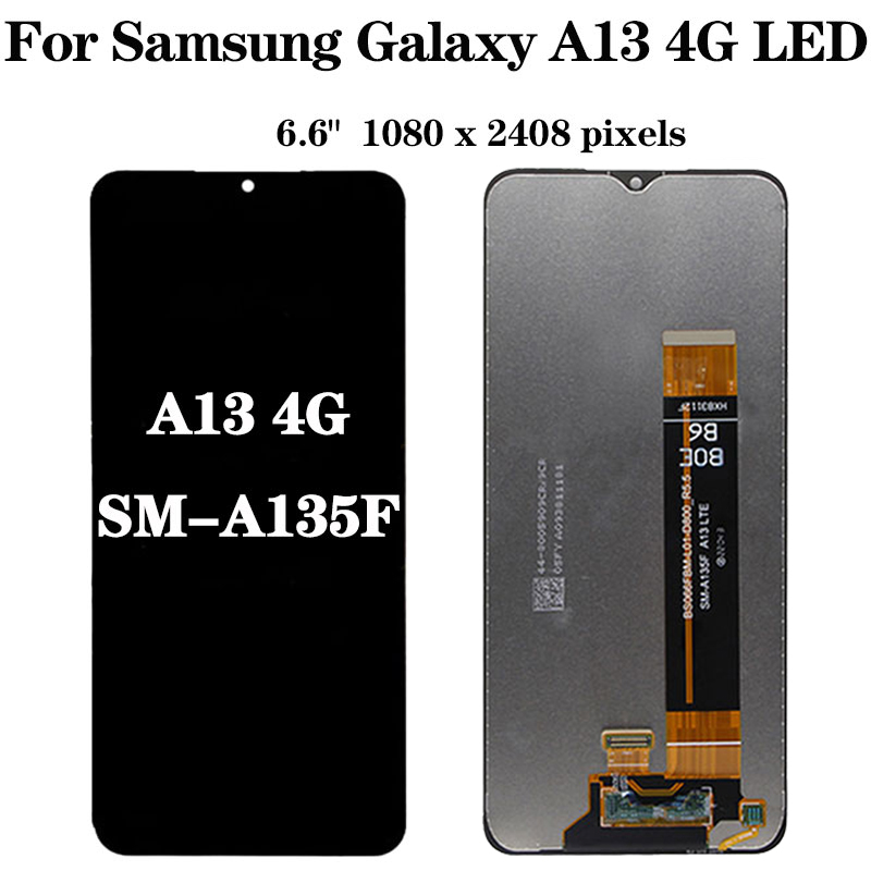 Ã‰cran tactile LCD pour Samsung Galaxy A13, A135, A135F, A135U, A135U1, 4G, original n° 2