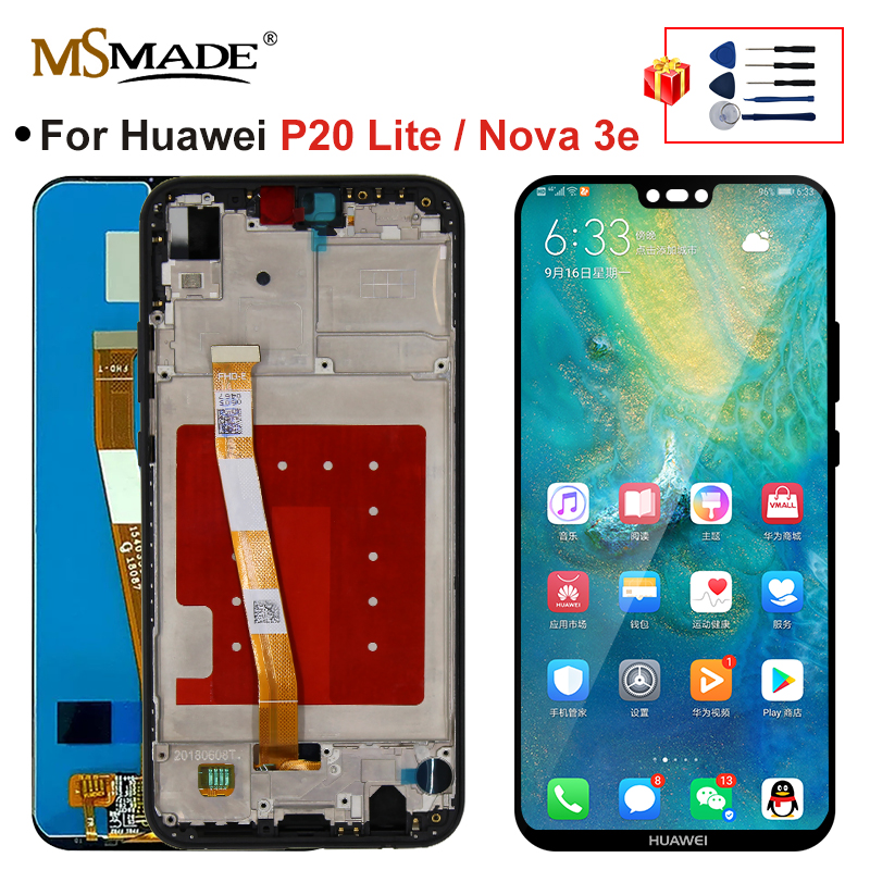 5.84 Pour HUAWEI P20 Lite Ã‰cran LCD NumÃ©riseur Pour HUAWEI P20 Lite Affichage ANE-LX1 ANE-LX3 Nova merveilleuse LCD PiÃ¨ces De Rechange n° 1