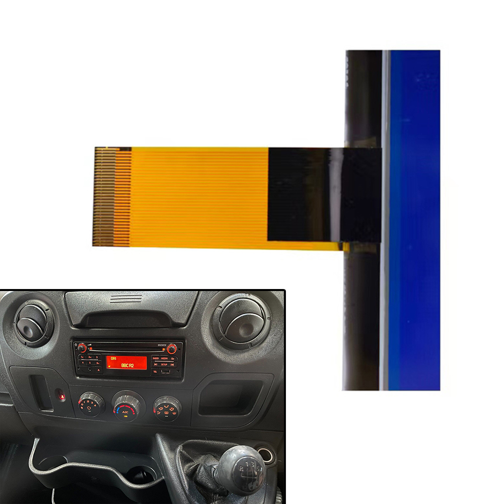 Ã‰cran LCD pour Renault Duster Captur Logan, SympÃ©rains d'impulsion, Radio stÃ©rÃ©o de merveilleuse gÃ©nÃ©ration, Nikdu cluster, Son de la voiture, 1PC n° 6