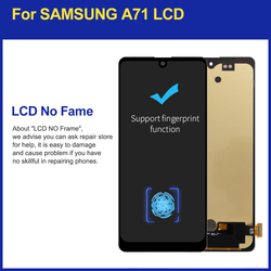 6.7 ''affichage d'origine pour Samsung Galaxy A71 5G LCD Ã©cran tactile numÃ©riseur assemblÃ©e pour Samsung A71 5G A716F A716F/DS small picture n° 4