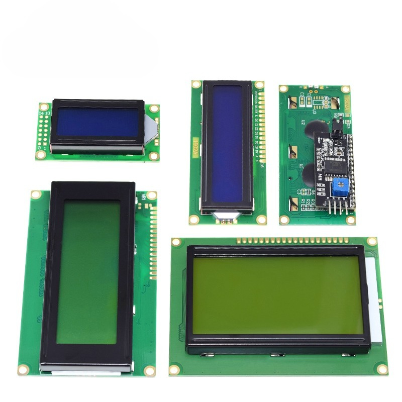 Ã‰cran LCD Tech bleu et vert pour Ardu37, interface d'affichage, Rick UNO, R3 Mega2560, PCF8574T, IIC, I2C, 0802, 1602, 2004, 12864 n° 5