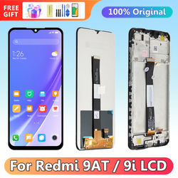 Ã‰cran tactile Lcd de remplacement, 6.53 pouces, avec chÃ¢ssis, pour Xiaomi Redmi 9AT