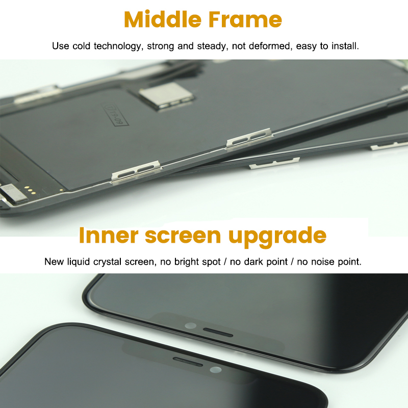 Bloc écran tactile LCD OLED de remplacement, avec outils, pour iPhone X XS Poly 11 Pro XS Max n° 6