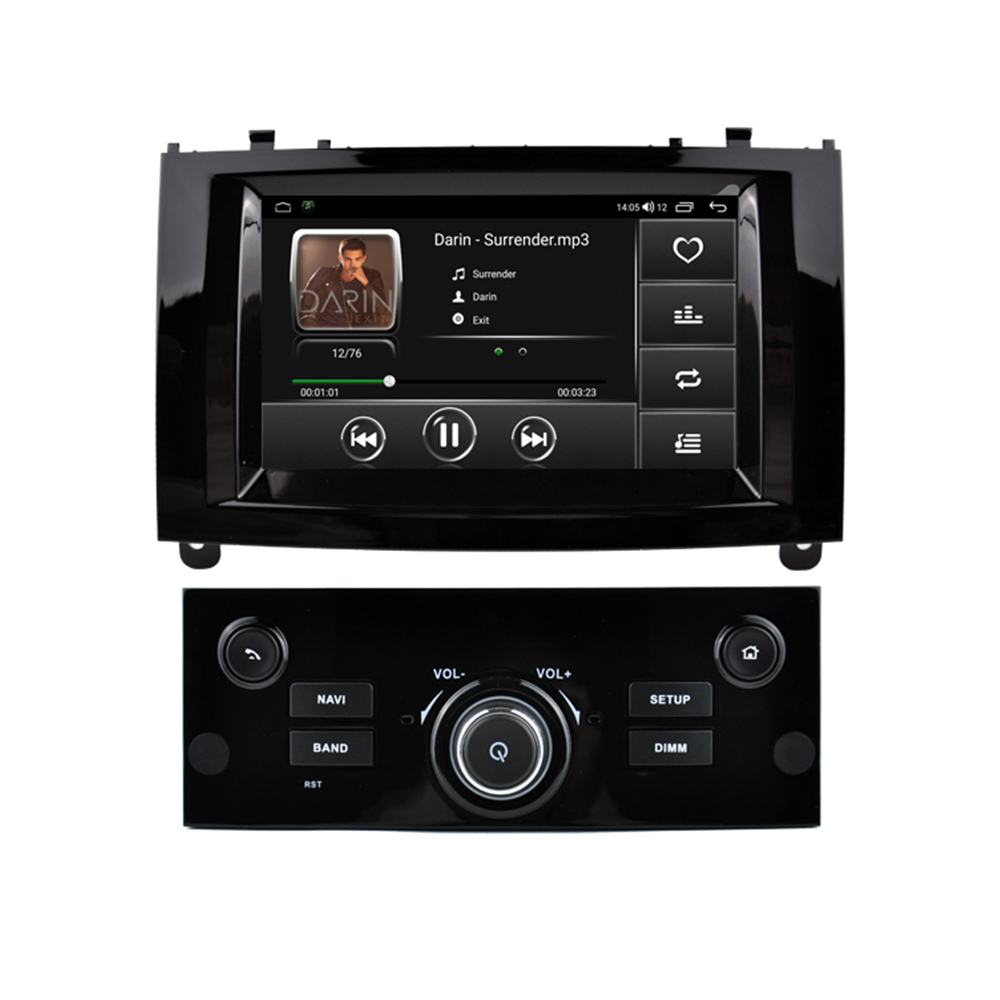 Autoradio Android 407, 4 Go/64 Go, Navigation GPS, DSP, DVD, Carplay, Ã‰cran Tactile, Lecteur LimitÃ©, pour Voiture KIT 2004 (2011-12.0) n° 4