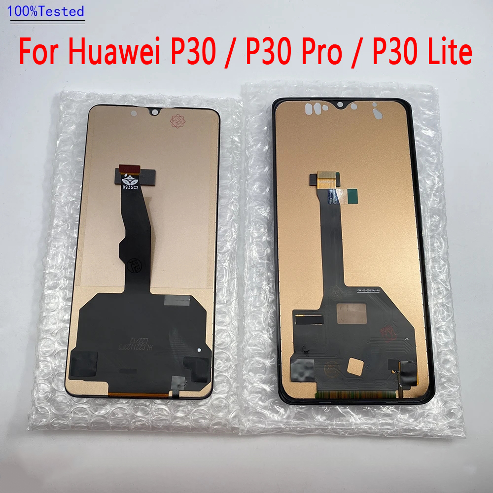 Ensemble Ã©cran tactile LCD TFT, sans cadre, pour Huawei P30 Pro P30Lite, haute qualitÃ© n° 1