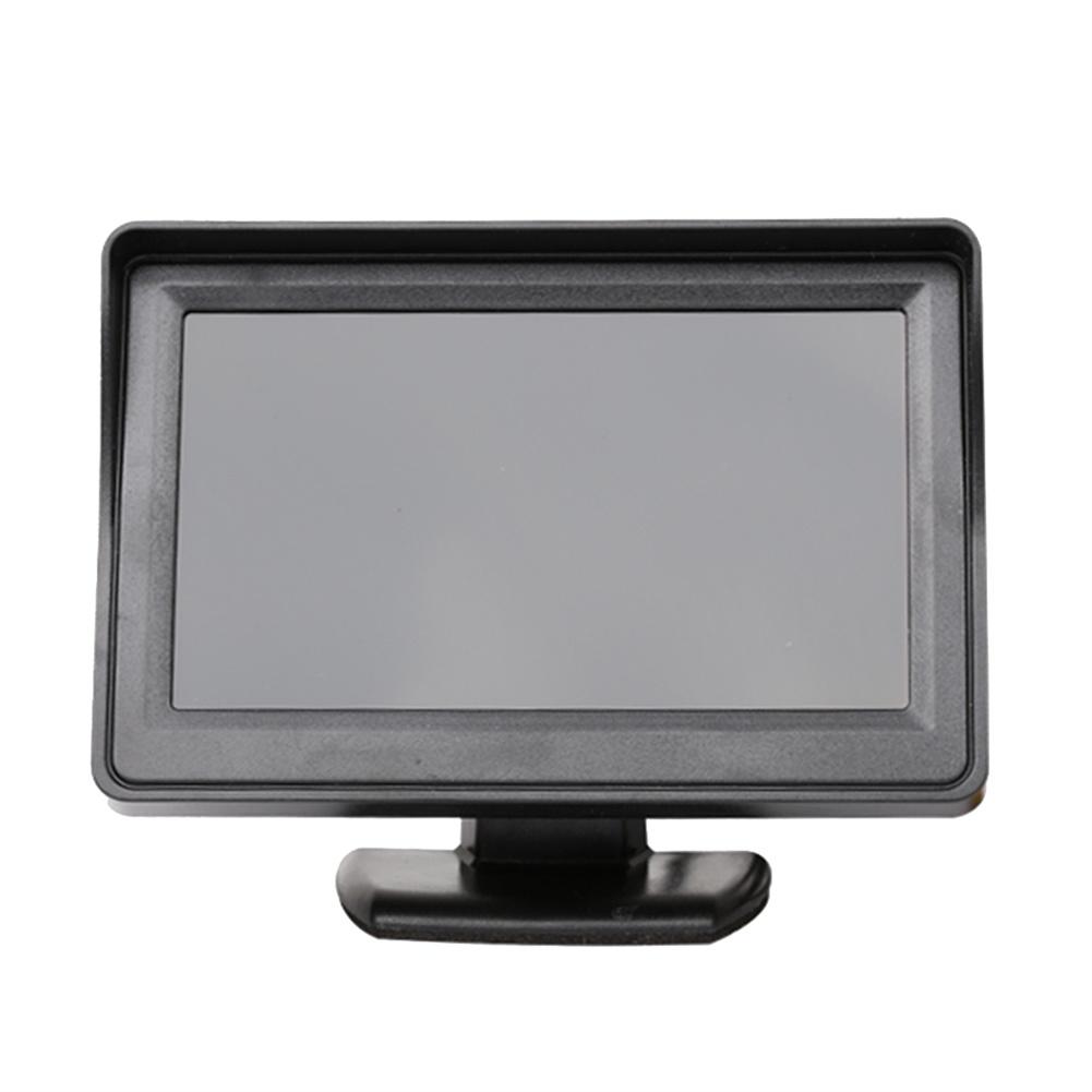 Moniteur de voiture HD TFT LCD, Ã©cran 4.3 , affichage numÃ©rique, entrÃ©e bidirectionnelle, moniteur pare-soleil pour camÃ©ra Ã  barrage n° 2