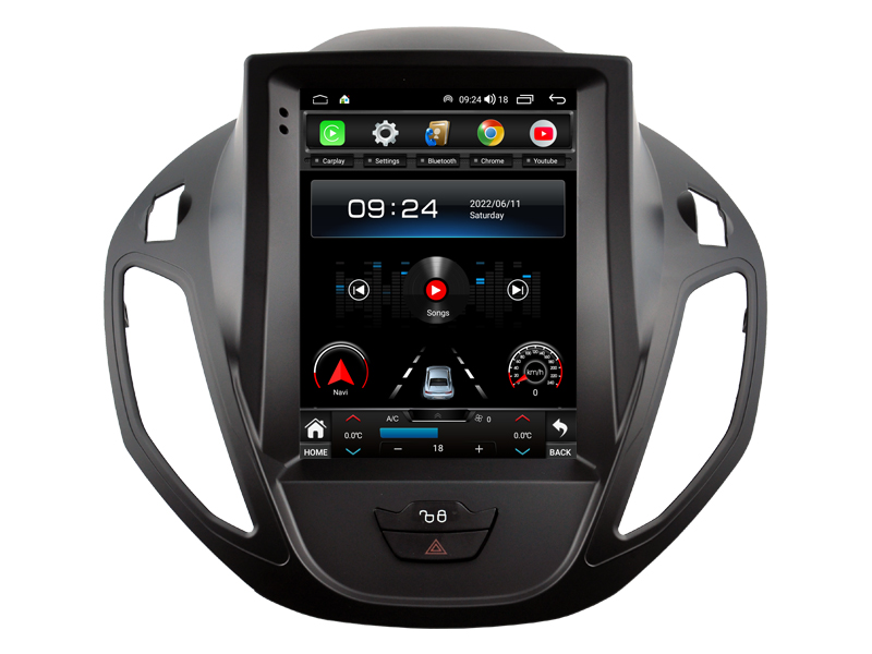 Ã‰cran vertical Android 9.7 pour Ford B-Max ATIC Courier, Carplay sans fil, DSP, RDS, Wi-Fi 4G, Ford Tourneo 2012, 2015, 2017 n° 6