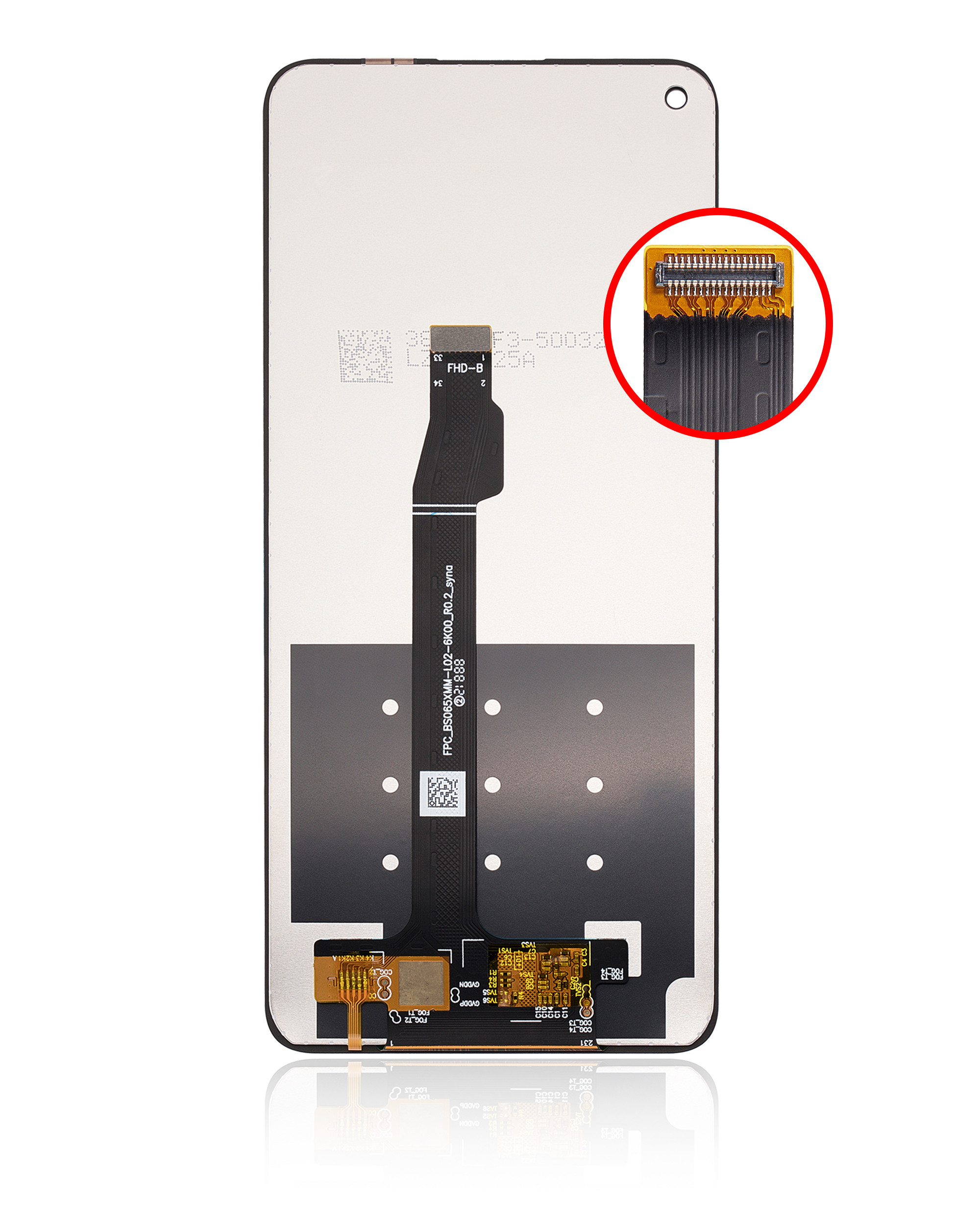 Ã‰cran LCD Remis Ã  Neuf Sans Cadre, Noir, pour Huawei P40 Lite 5G / Nova 7 SE / Honor 30S n° 4