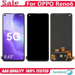 Bloc Ã©cran tactile LCD AMOLED de remplacement, 6.43 pouces, pour OPPO Reno6 Reno 6 5G PEQM00 CPH2251, original small picture n° 1