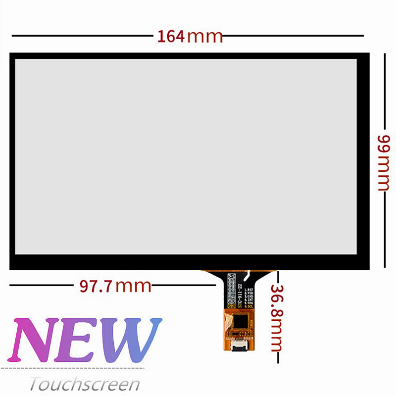 Nouvel Ã©cran tactile 3.5 pouces, 76.2mm x 61.1mm, 4 fils, rÃ©sistance Ã©crite Ã  la main, rÃ©paration de verre, livraison gratuite n° 1